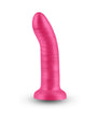 Royals Charlie 5 in. Metallic Curved Dildo Pink