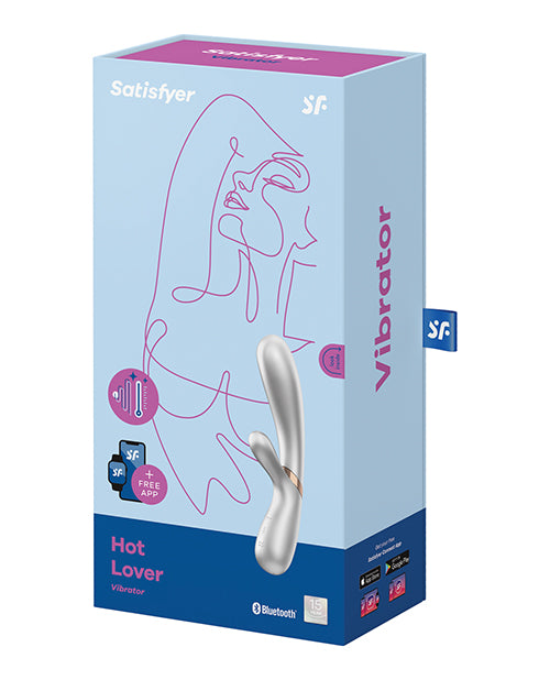Satisfyer Hot Lover - Silver - App Enabled