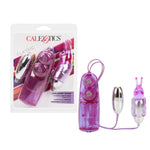 Dual Bunny Teaser Bullet with Wired Remote Control - Purple
