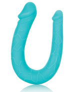 Silicone Double Dong AC/DC Dong - Teal