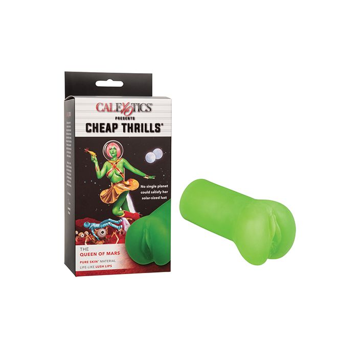 Cheap Thrills The Queen of Mars Stroker - Pussy - Green