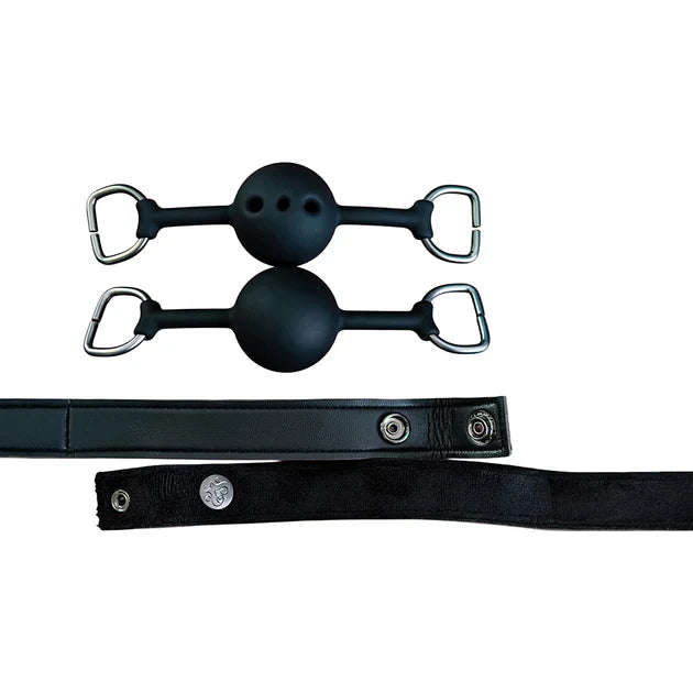 SEI MIO Silent Authority Progressive Interchangeable Ball Gag Set