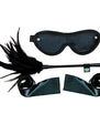 SEI MIO Strict Tease Ribbon Ties, Blindfold and Tickler Kit