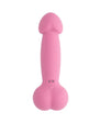 Selopa A Bit Nutty Floppy Phallic Mini Vibrator Pink