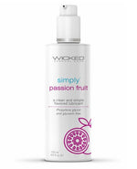 Wicked Simply Water Based Flavored Lubricant - Passion Fruit