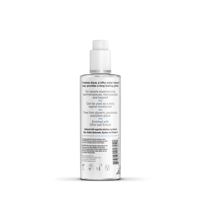 Wicked Simply Timeless Aqua Personal Lubricant BoudoirNoir Wicked Simply Timeless Aqua Personal Lubricant BoudoirNoir