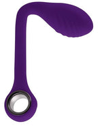 Playboy Spot On Rechargeable Silicone G-Spot Vibrator - Purple