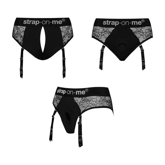 Strap-On-Me Diva Lingerie Harness Black