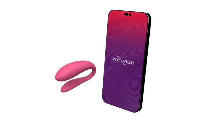 We-Vibe Sync Lite App Control Rechargeable Silicone Couples Vibrator