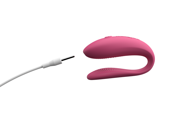 We-Vibe Sync Lite App Control Rechargeable Silicone Couples Vibrator