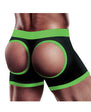 Get Lucky Strap On Boxers Black/Green