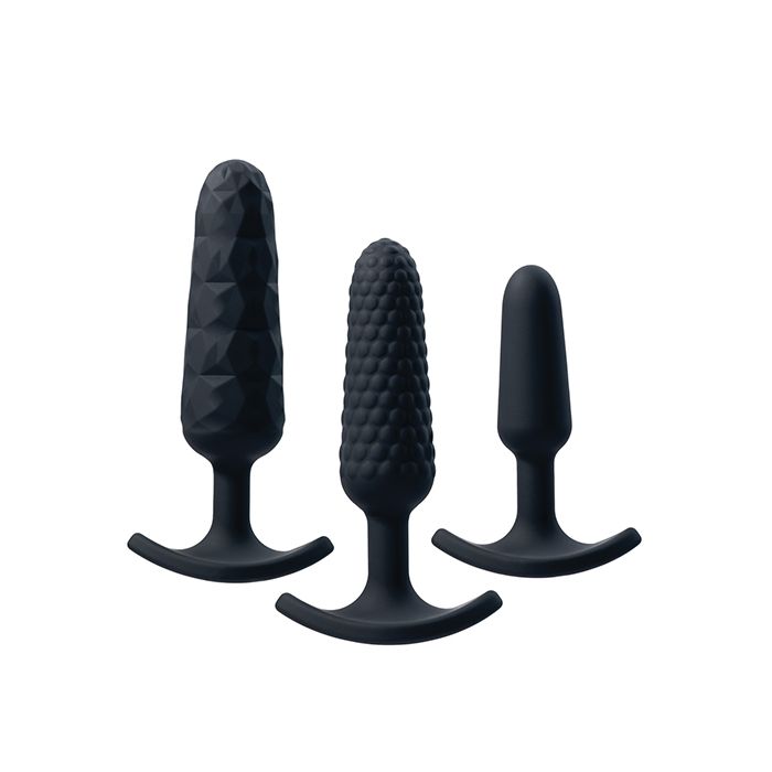 VeDO Trio Anal Plug Set Black