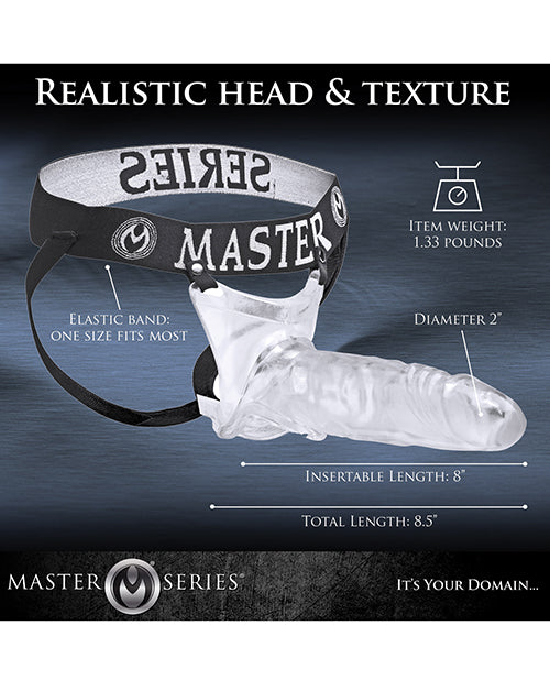 Master Series Grand Mamba XL Style Cock Sheath - Clear