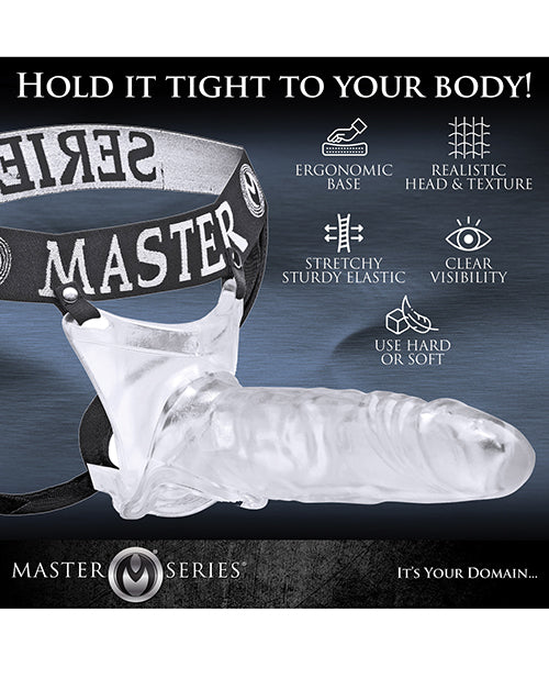 Master Series Grand Mamba XL Style Cock Sheath - Clear