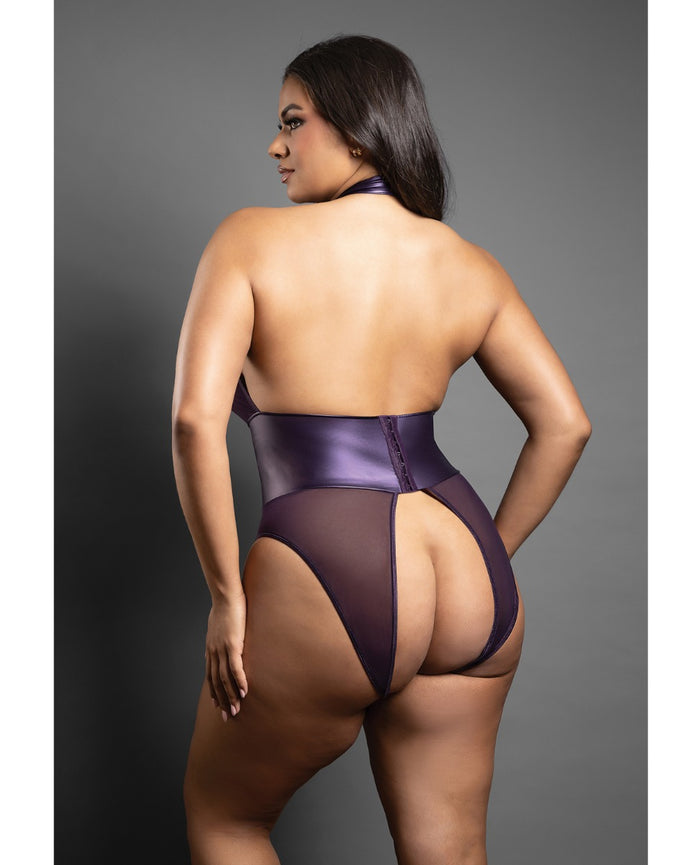 Domina Halter Teddy Purple QN