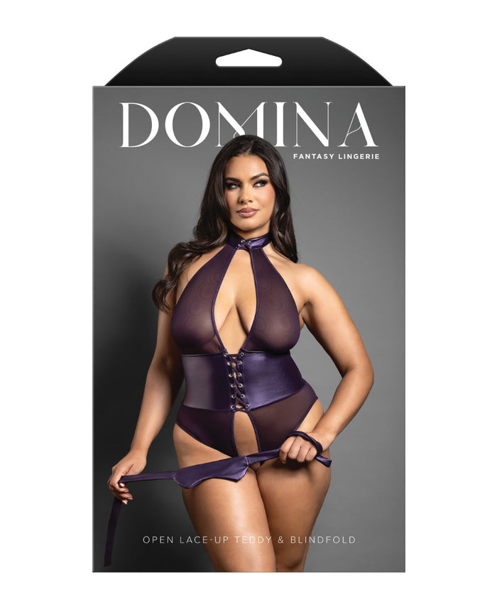 Domina Halter Teddy Purple QN