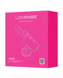 Lovense Spinel App-Controlled Portable Thrusting, Vibrating & Heating Dildo
