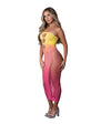 Seamless Sleeveless Gown - Sunset Ombre O/S