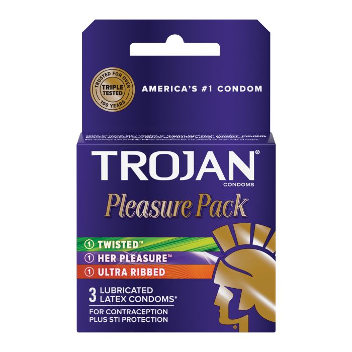 Trojan Pleasure Pack 3pk