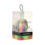 BLOOMGASM GLOW ROSE GITD ROSE CLIT STIMULATOR - RAINBOW