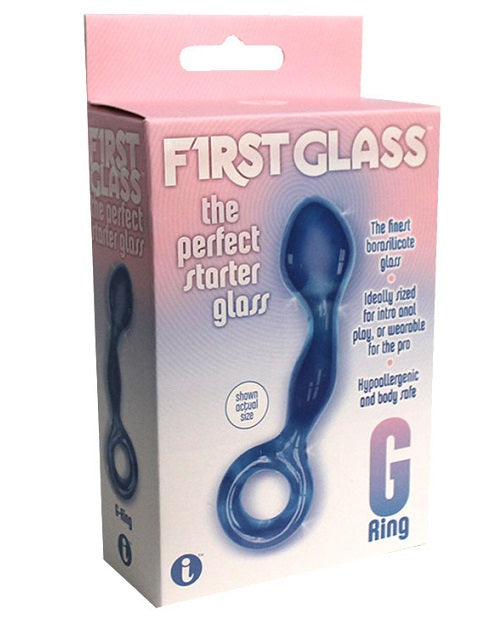 First Glass G-Ring Anal & Pussy Stimulator