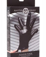 Master Series Pleasure Poker Textured Glove - Black