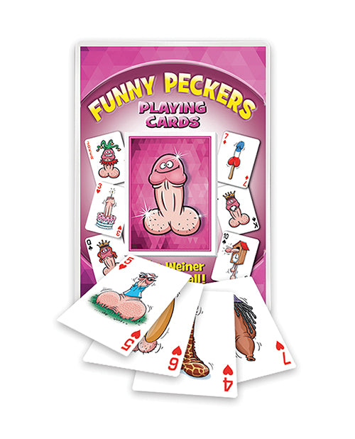 Funny Peckers Playing Cards