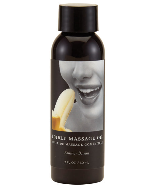 Earthly Body Edible Massage Oil 2 oz