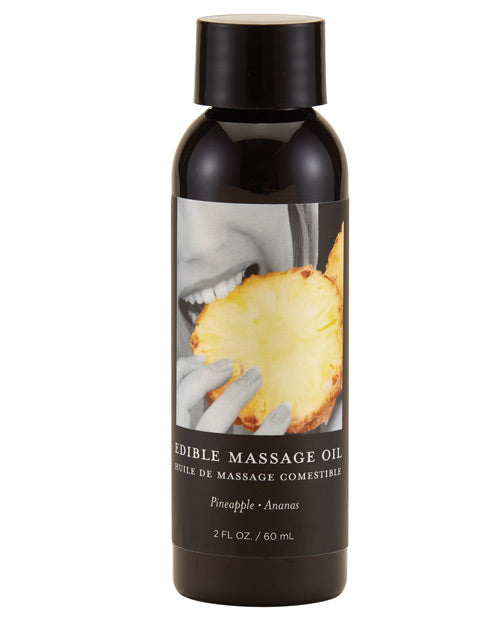 Earthly Body Edible Massage Oil 2 oz