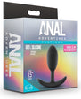 Anal Adventures Platinum - Silicone Vibra Slim Butt Plug - Small/Medium