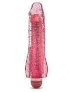 Blush Glow Dicks Glitter Vibrator Molly - Pink