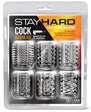 Blush Stay Hard Cock Sleeve Kit - Clear Box of 6