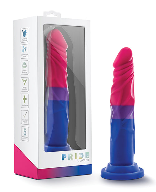 Blush Avant P8 Bisexual Pride Dildo - Love