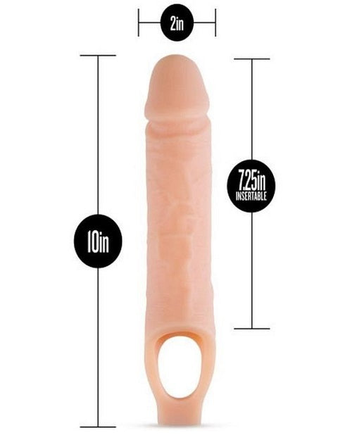Performance Plus - Silicone Cock Sheath Penis Extender - 10in