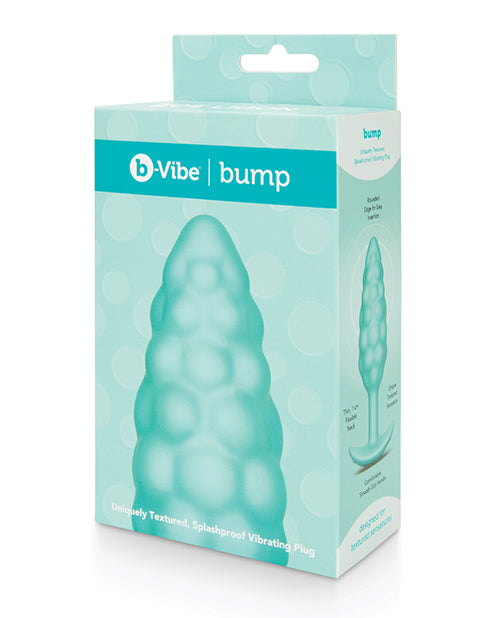 b-Vibe Bump Texture Vibrating Plug X Zoe Ligon - Mint