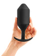 b-Vibe Weighted Snug Plug 6 - .515 g Black