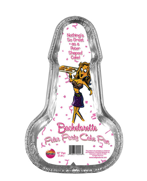 Bachelorette Disposable Peter Party Cake Pan (Medium)