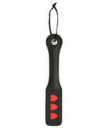 12" Leather Heart Impression Paddle