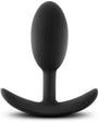 Anal Adventures Platinum - Silicone Vibra Slim Butt Plug - Small/Medium