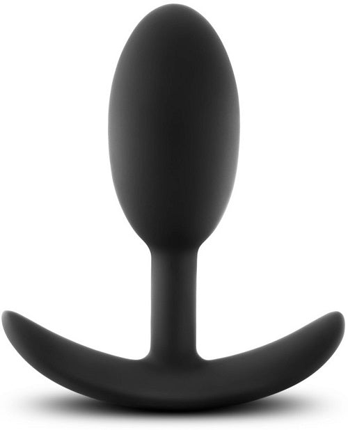 Anal Adventures Platinum - Silicone Vibra Slim Butt Plug - Small/Medium