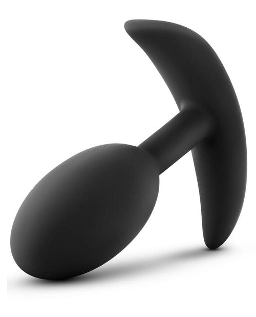 Anal Adventures Platinum - Silicone Vibra Slim Butt Plug - Small/Medium