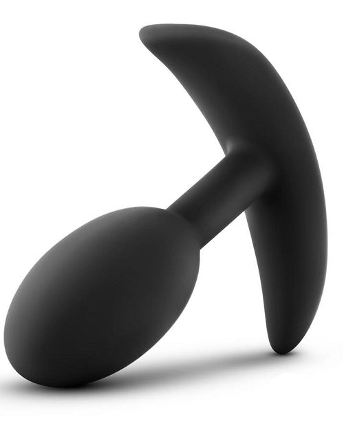 Anal Adventures Platinum - Silicone Vibra Slim Butt Plug - Small/Medium