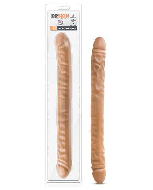 Blush Dr. Skin 18" Double Dildo - Caramel