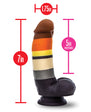 Blush Avant Bear Pride P9 Dildo - Bear