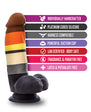 Blush Avant Bear Pride P9 Dildo - Bear