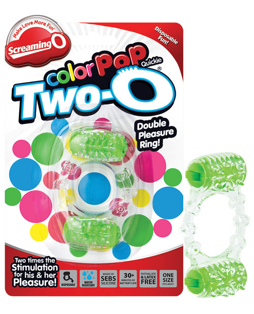 Screaming O Color Pop Quickie Two-O