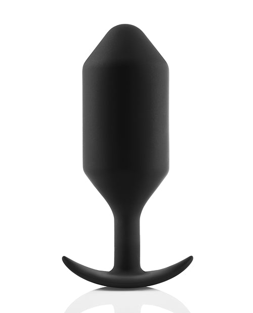 b-Vibe Weighted Snug Plug 6 - .515 g Black