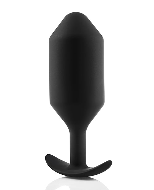 b-Vibe Weighted Snug Plug 6 - .515 g Black