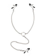 Lux Fetish Adjustable Nipple Clips & Clit Clamp