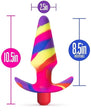 Avant Free Spirit - Scarlet Silicone Vibrating Anal Plug